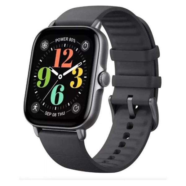 Relógio Smartwatch Amazfit Gts 4 Mini Midnight Black Global Caixa Preto Pulseira Preto Bisel Preto