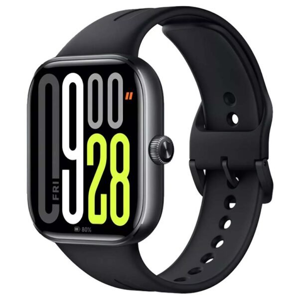 Smartwatch Xiaomi Redmi Watch 5 Com Gps Tela Amoled Preto Desenho da pulseira Lisa Cor Preto
